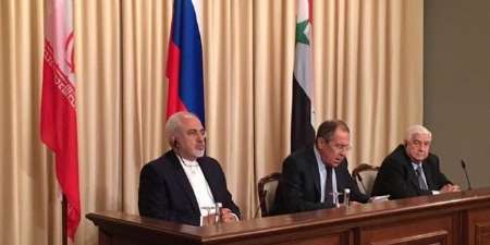 Zarif, Lavrov, al-Muallem dismiss anti-Syria chemical plot