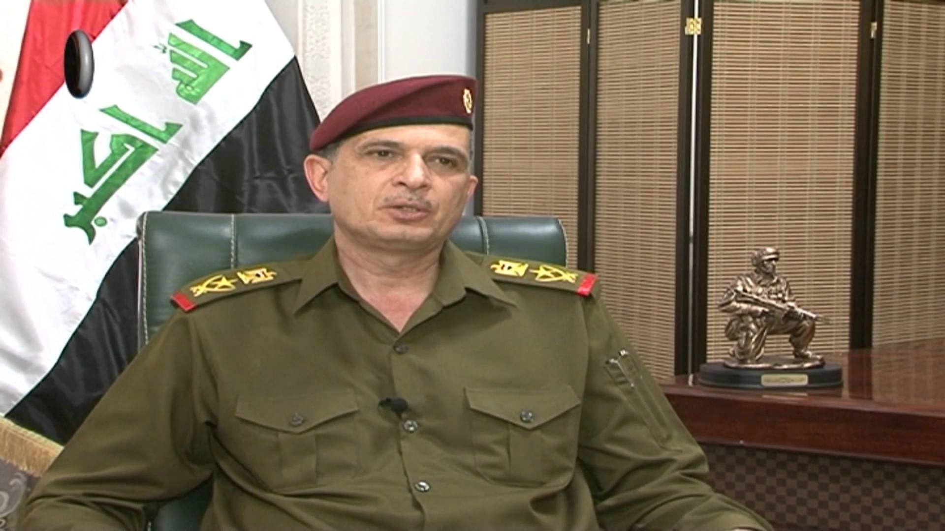 Iraqi top military delegation departs for Tehran