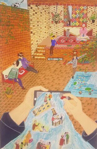Five honorary diplomas for Iranian children in Romania’s painting competition