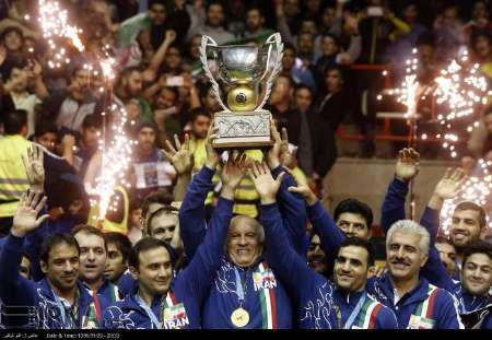 Larijani congratulates national free-style wrestling team’s championship