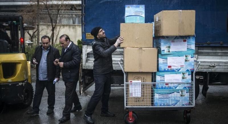 Turkey renders anti-coronavirus donations to Iran