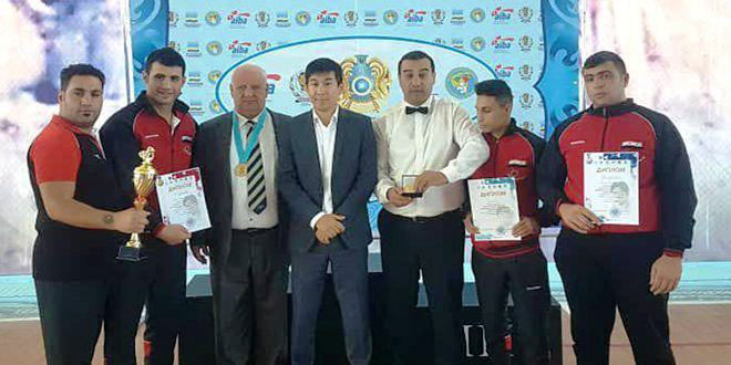 Syria gains gold, silver medals at Kazakhstan Boxing C'ships