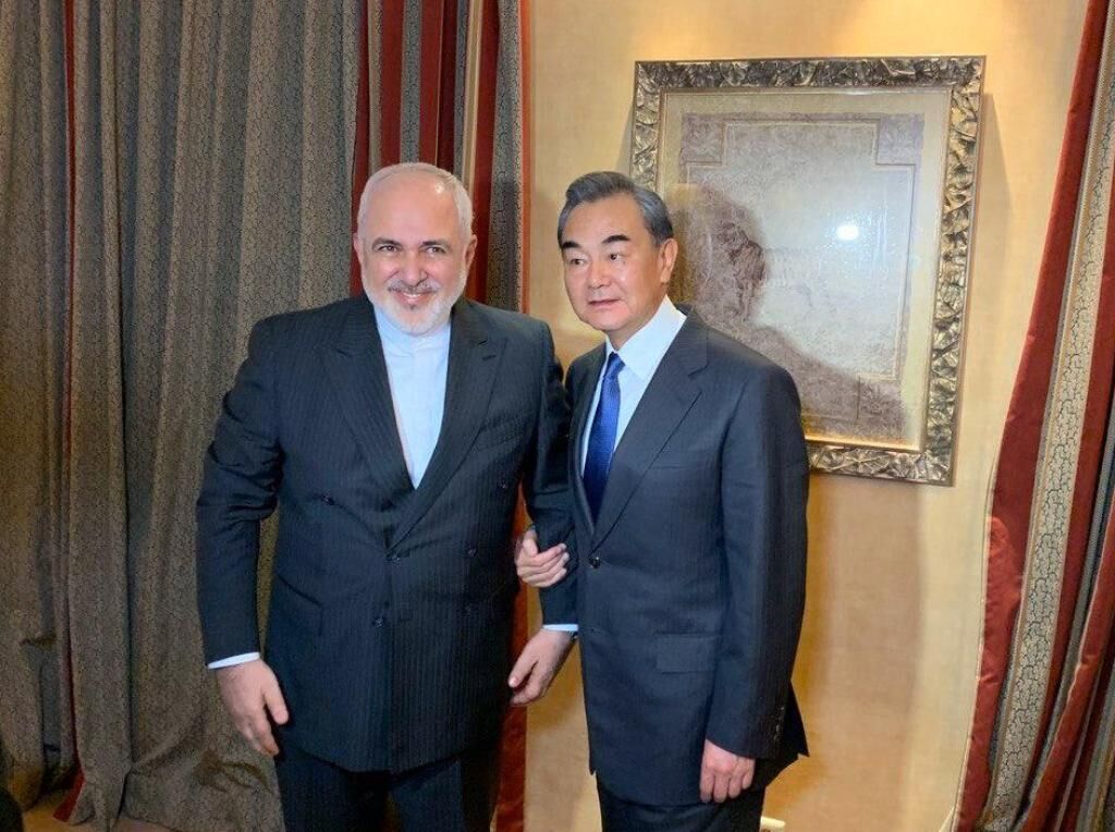 Zarif confers with Chinese counterpart in Munich