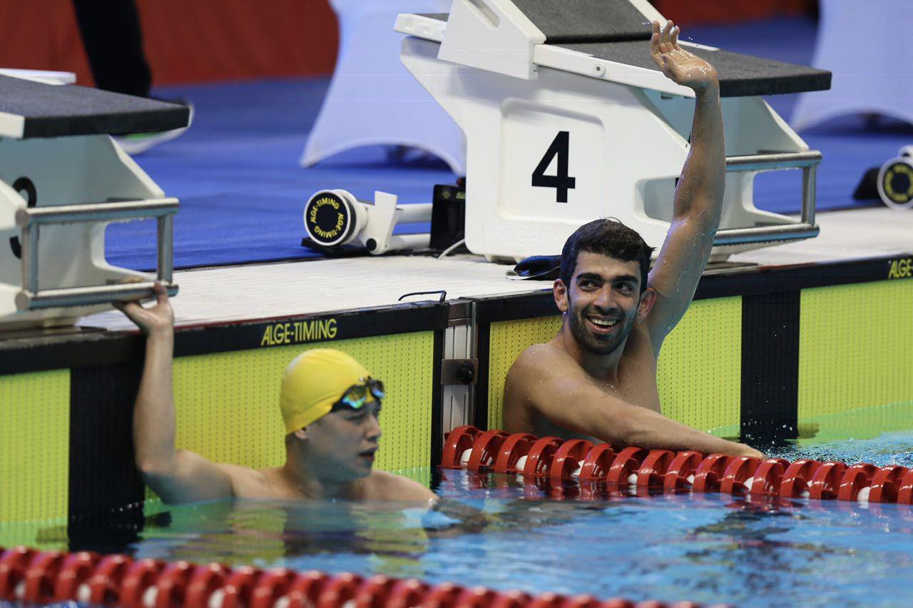 Iranian swimmer collects 4th gold medal at Asian Para Games