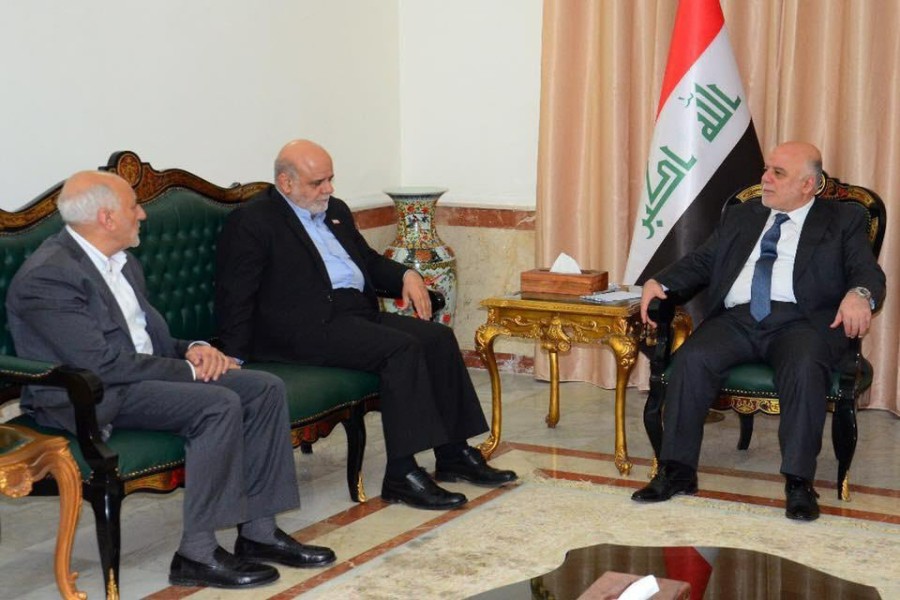 Iraq former PM, Iran envoy confer bilateral ties
