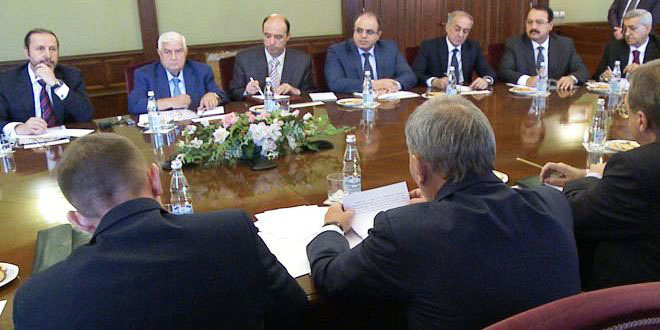 Syria, Russia discuss bolstering cooperation