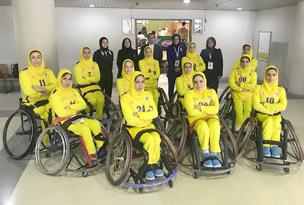 Iran Female wheelchair basketball team wins Asian tournament