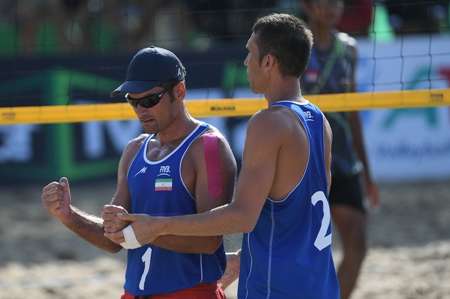 Iran's national beach volleyball team becomes Asia’s champion