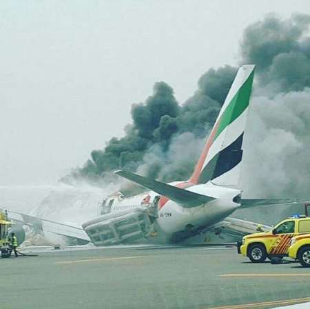 Iran cancels flights to Dubai after disaster reported on landing