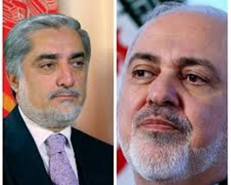 Abdullah, Zarif discuss Afghan, regional political situation on phone