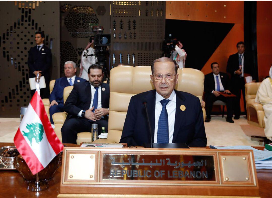 Lebanese pres. warns against outbreak of int'l war in Syria