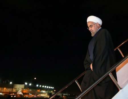 President Rouhani winds up Baku visit, departs for Tehran