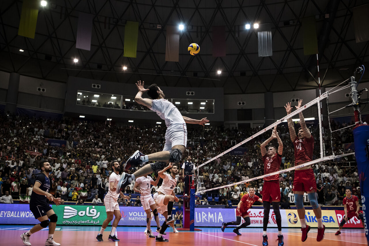 Iran beats Portugal 3-1 in VNL