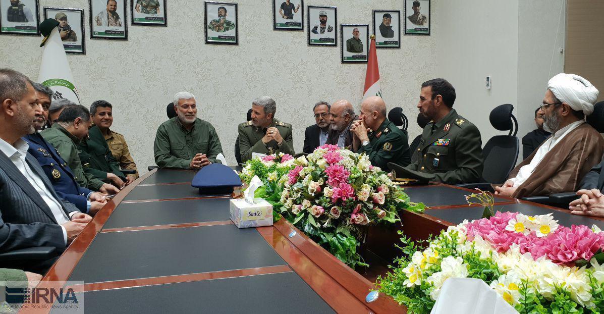 Iran's defense minister, Hashd al-Sha'abi official meet in Baghdad