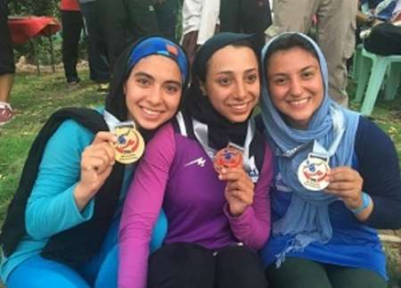 Iranian athletes bag medals in Canoe Champs