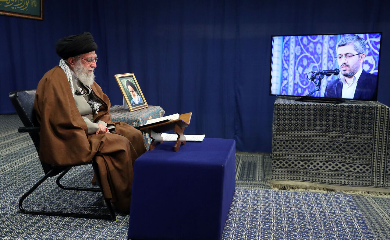 Iran’s Leader partake in Qur’an Recitation Ceremony