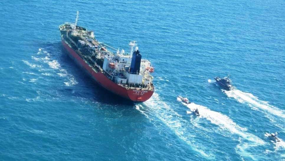 IRGC confirms seizing South Korean oil tanker