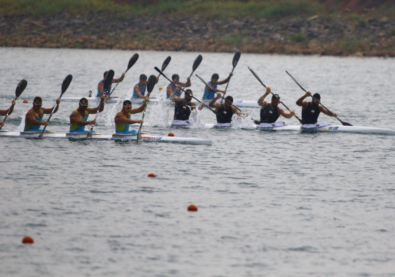 Iran reaches Kayak sprint finals in Asian games