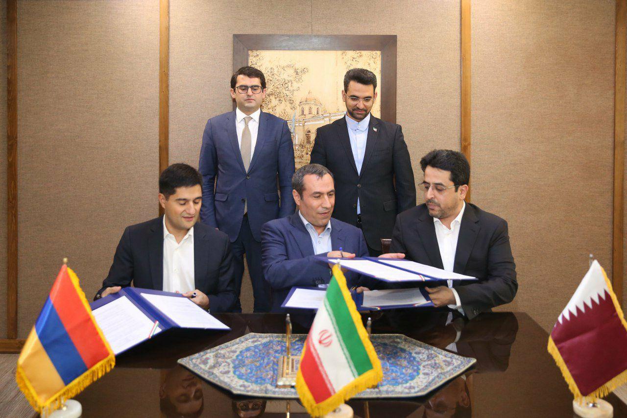 Iran-Armenia-Qatar agreement to transit South-North data