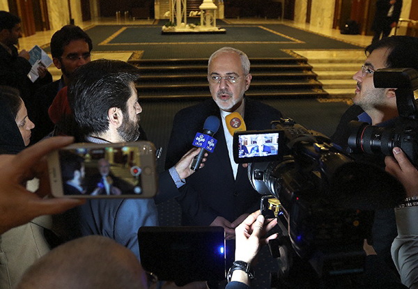Zarif lashes out at Trump over anti-Iran statement
