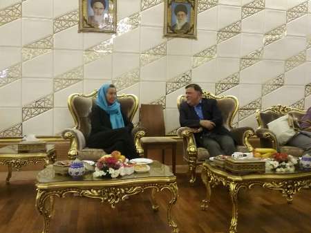 Mogherini arrives in Tehran for Rouhani inauguration