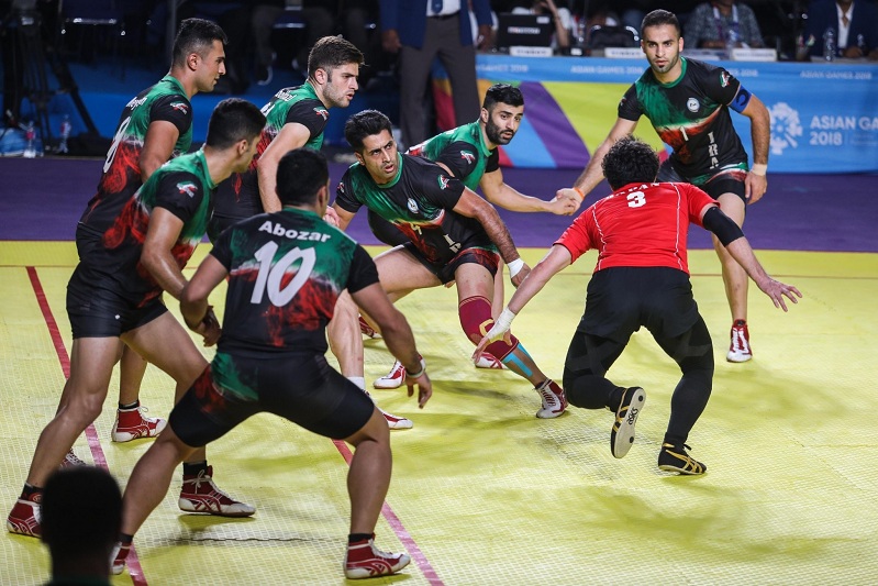 Iran overpowers Malaysia in 2018 Asian Games Kabaddi competitions