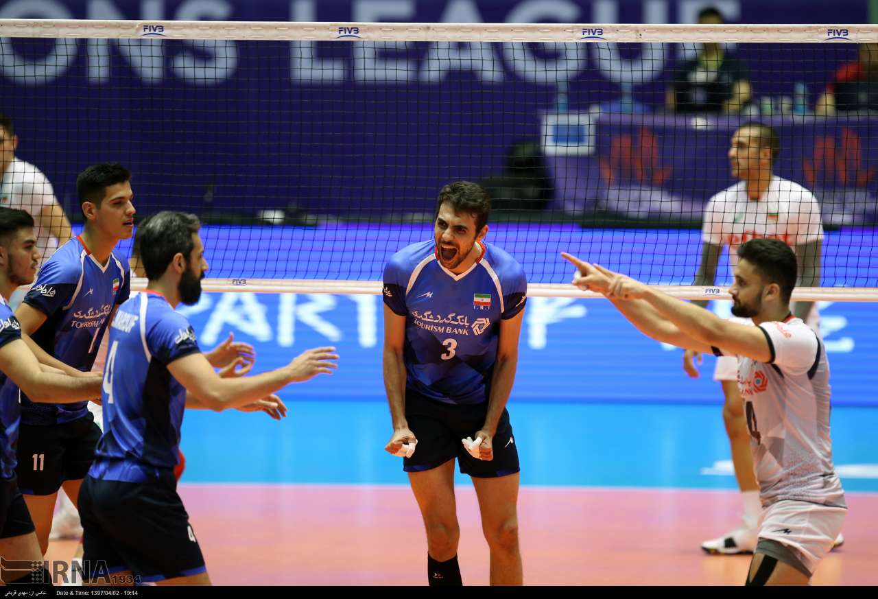 Iran’s Volleyball team defeats Bulgaria