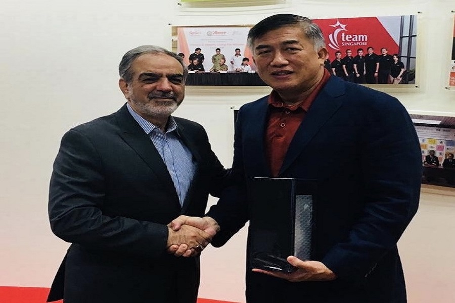 Iran, Singapore stress sports cooperation