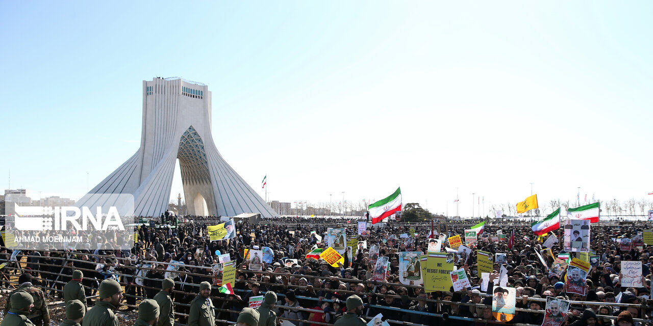 Iran Islamic Revolution rallies widely covered by Pakistani media