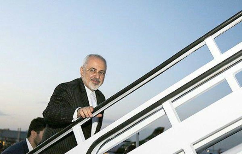Iranian FM leaves for Oman