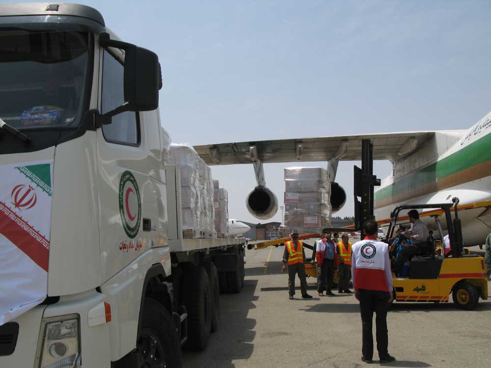 Iran sends 1st humanitarian aid convoy to Myanmar via Bangladesh