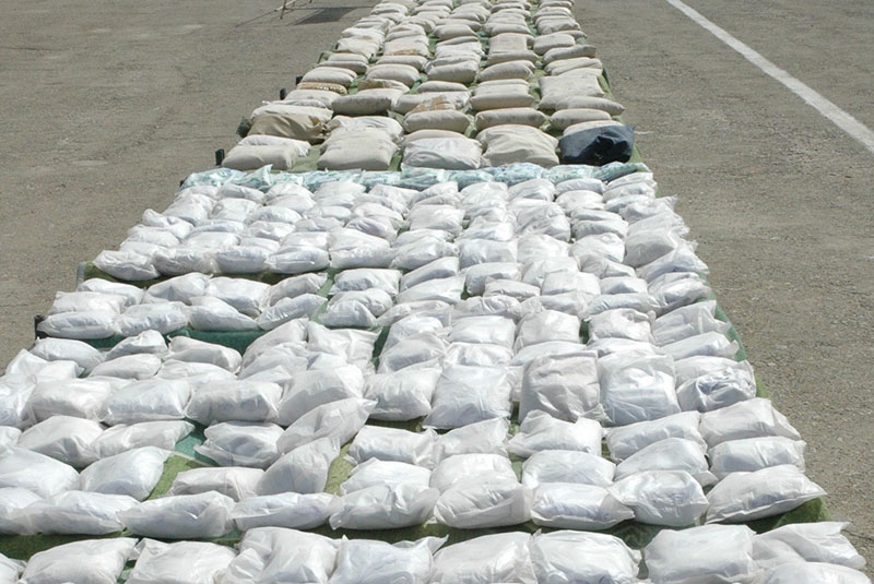 About 2 tons narcotics found in SE Iran