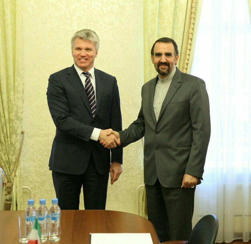 Iran, Russia discuss sports relations