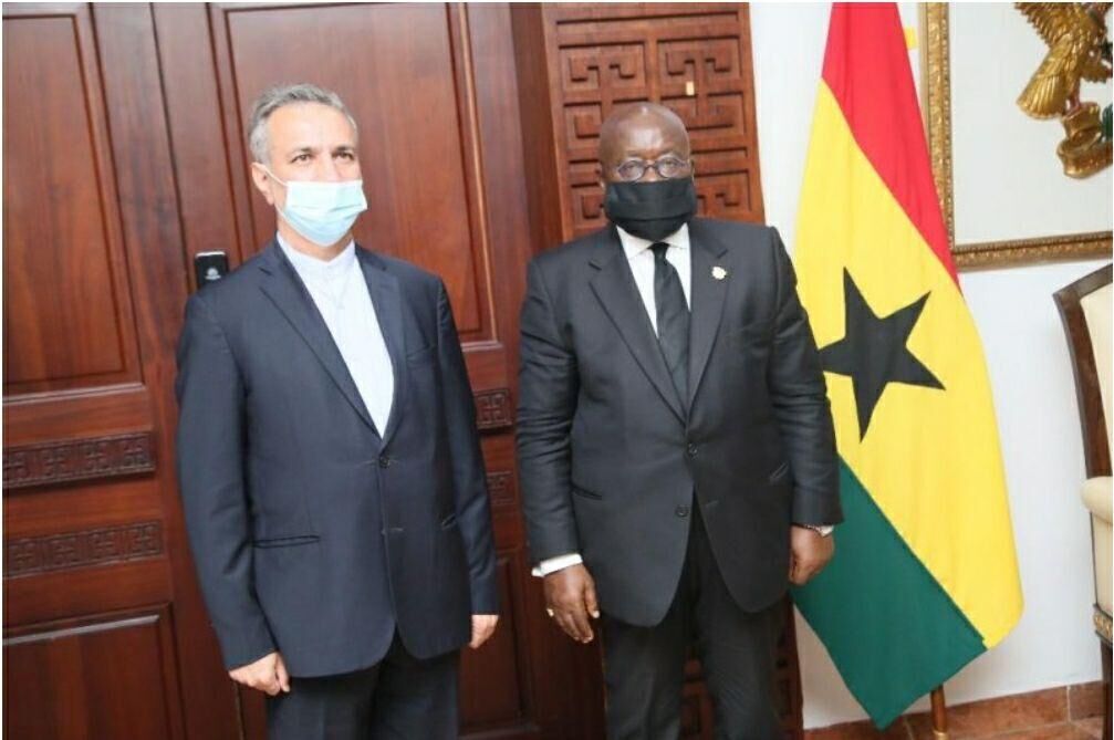 Ghanaian President says endeavors to enhance ties with Iran