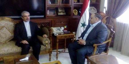 Iran’s ambassador confers with Syrian agriculture minister