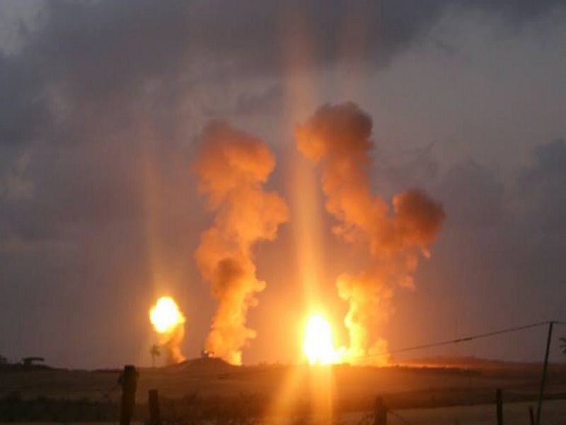 Israeli warplane targets eastern Gaza