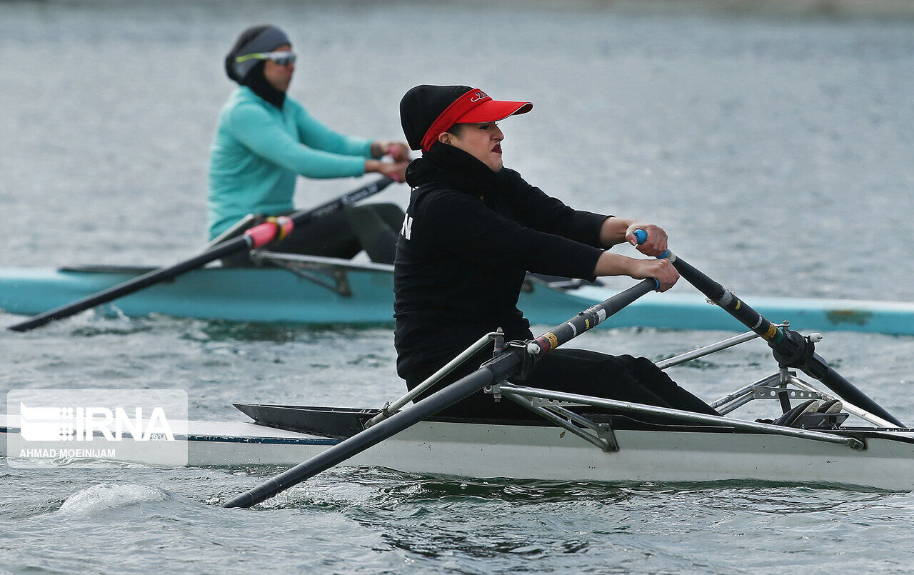 National Rowing Cup in Tehran’s Azadi Lake