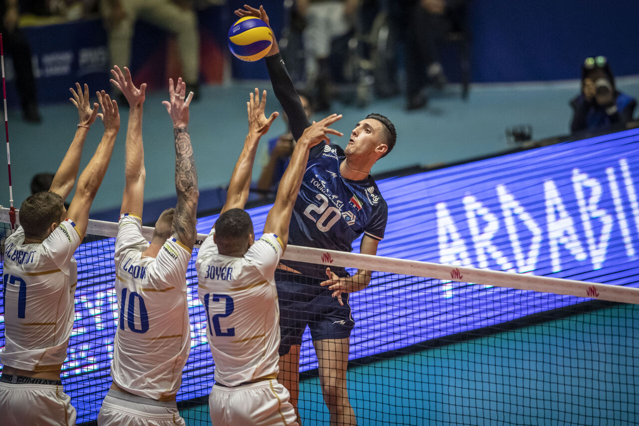 France defeat Iran to extend race for the VNL finals