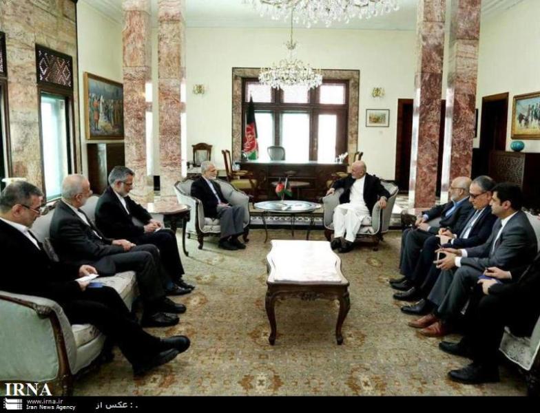 Afghan president underlines development of bilateral ties with Iran