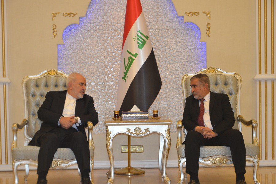 Iran FM Zarif arrives in Baghdad