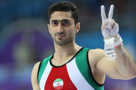 Iranian athlete finishes runner up in Asian Artistic Gymnastics Championships 2019