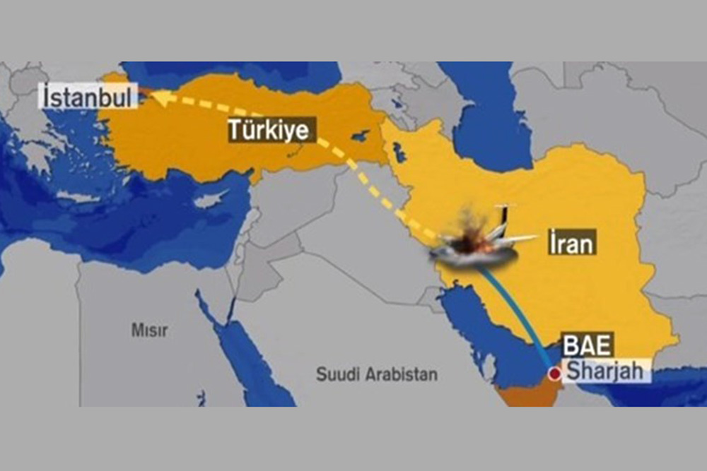 Envoy condoles death of Turkish nationals in plane crash in SW Iran