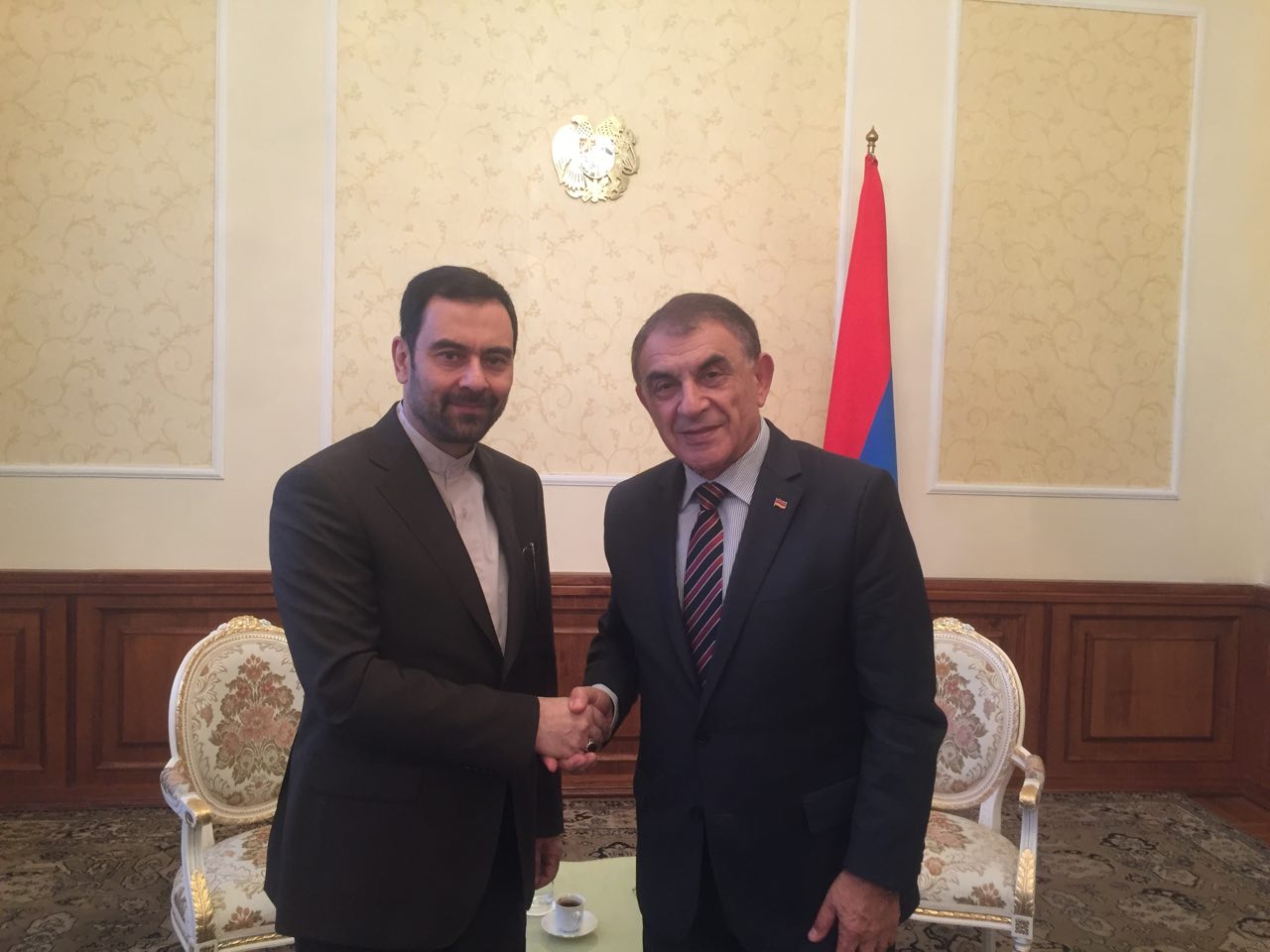 Iran, Armenia discuss boosting parliamentary cooperation