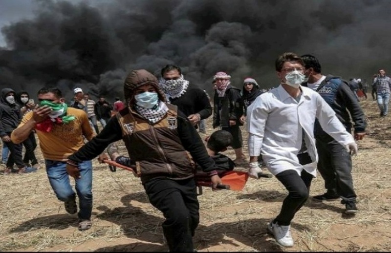 Gaza Friday protests leave 10 killed, 1,300 wounded