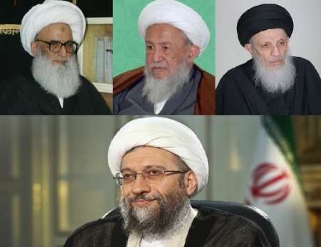 Judiciary chief meets senior clerics in Iraq's Najaf