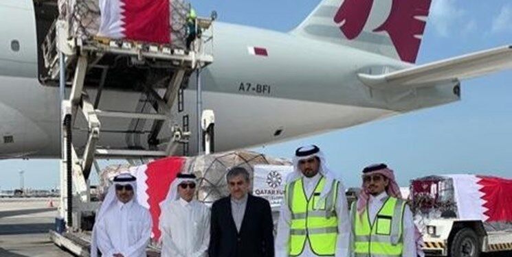 Qatar’s 3rd medical shipment arrives in Tehran