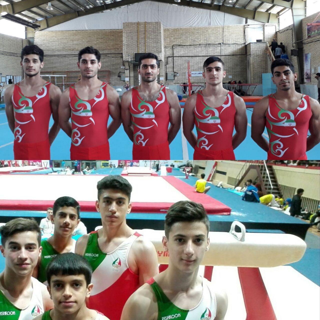 Iranian artistic gymnastics team wins Slovenia champs