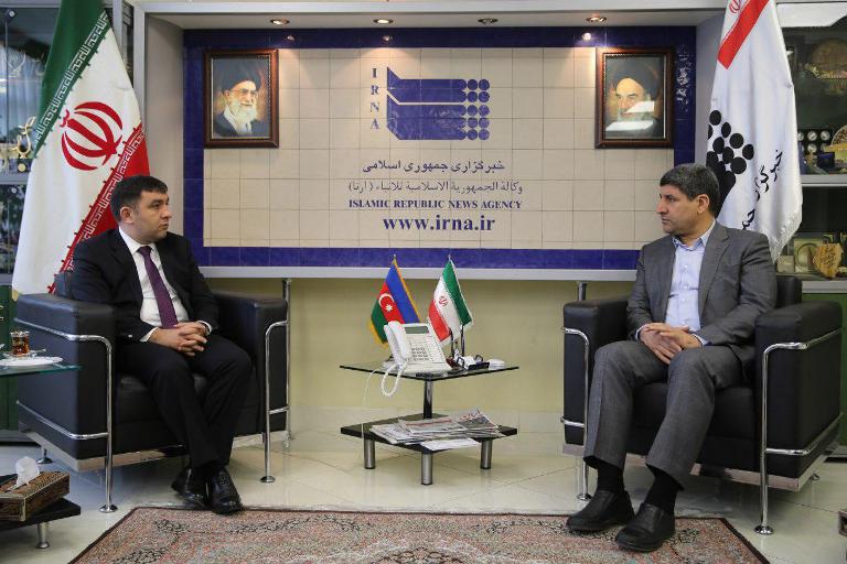IRNA chief calls for broadening of Tehran-Baku ties