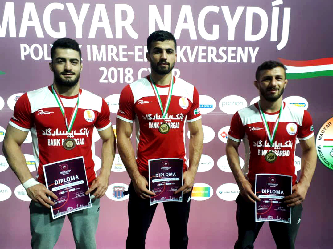 Iran wins 2 gold, 1 bronze medals in Hungary tournament