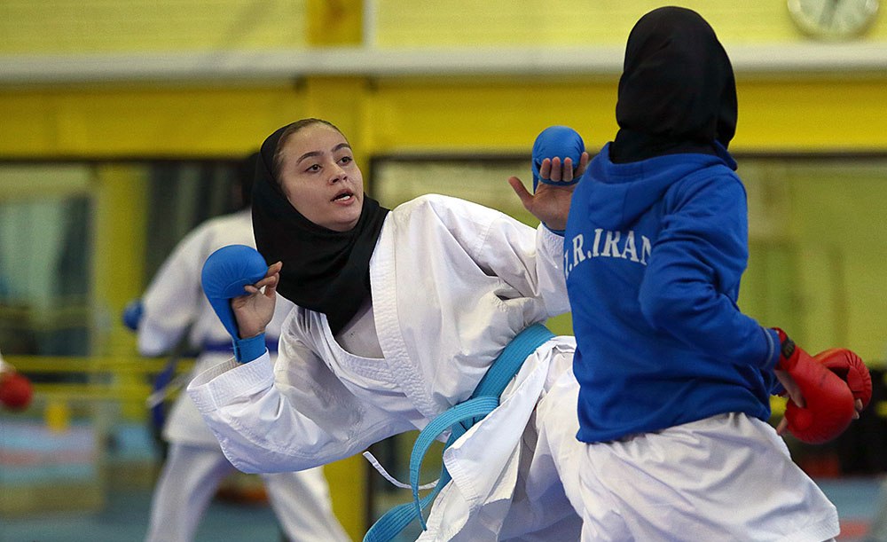 Iran female karate fighters bag 2 bronze medals